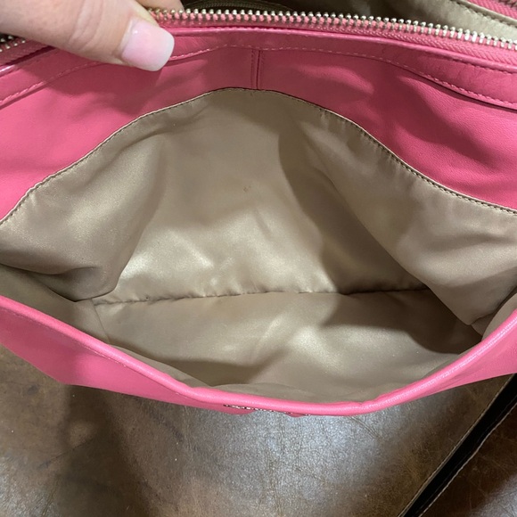 🎄NWOT Coach Park Shoulder Bag Convertible Crossbody Barbie Pink - Picture 9 of 16